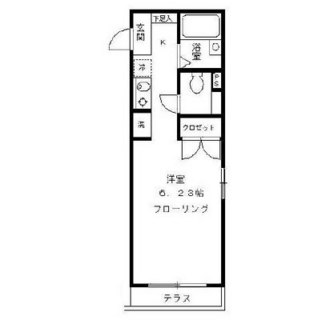 東京都目黒区五本木２丁目 賃貸マンション 1K