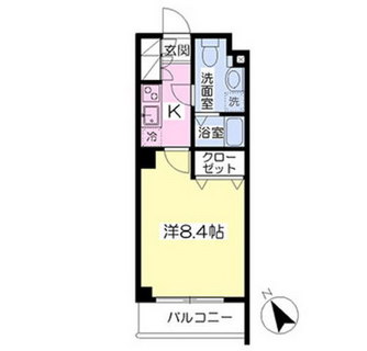 東京都渋谷区恵比寿南２丁目 賃貸マンション 1K