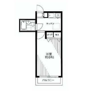 東京都目黒区緑が丘１丁目 賃貸マンション 1K