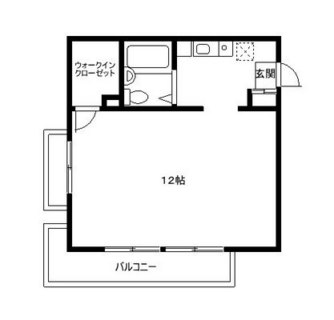 東京都目黒区中根１丁目 賃貸マンション 1K