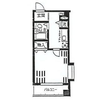 東京都目黒区自由が丘２丁目 賃貸マンション 1K