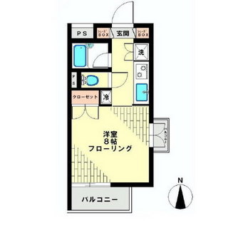 東京都目黒区自由が丘２丁目 賃貸マンション 1K