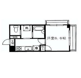 東京都目黒区五本木１丁目 賃貸マンション 1K