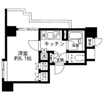 東京都渋谷区桜丘町 賃貸マンション 1K