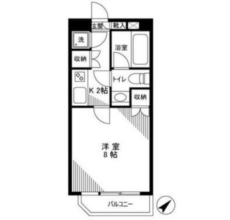 東京都渋谷区東３丁目 賃貸マンション 1K