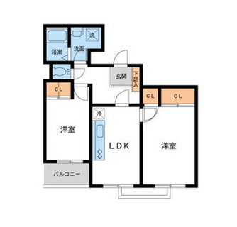 東京都目黒区大岡山１丁目 賃貸マンション 2DK