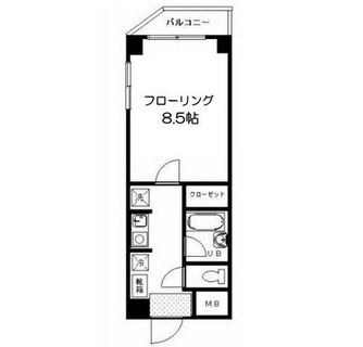 東京都世田谷区下馬１丁目 賃貸マンション 1K