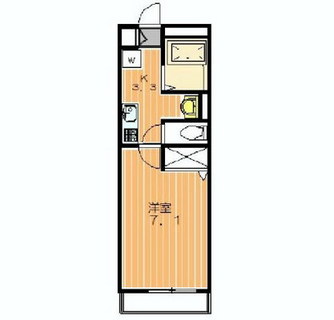 東京都目黒区五本木２丁目 賃貸マンション 1K