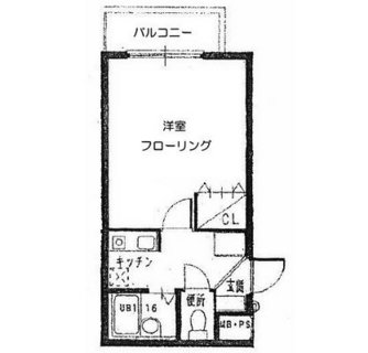 東京都目黒区祐天寺１丁目 賃貸マンション 1K