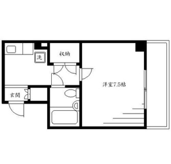 東京都目黒区南２丁目 賃貸マンション 1K
